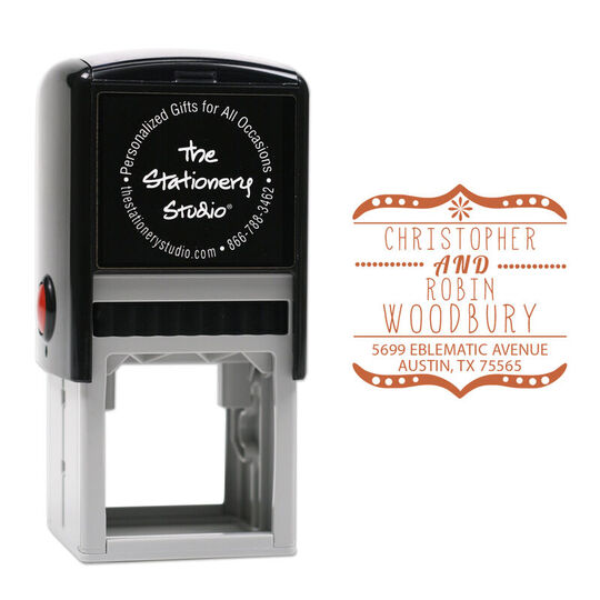 Woodbury Self Inking Stamper
